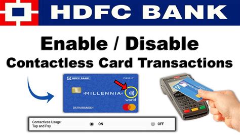 hdfc contactless debit card disable|hdfc debit card authentication.